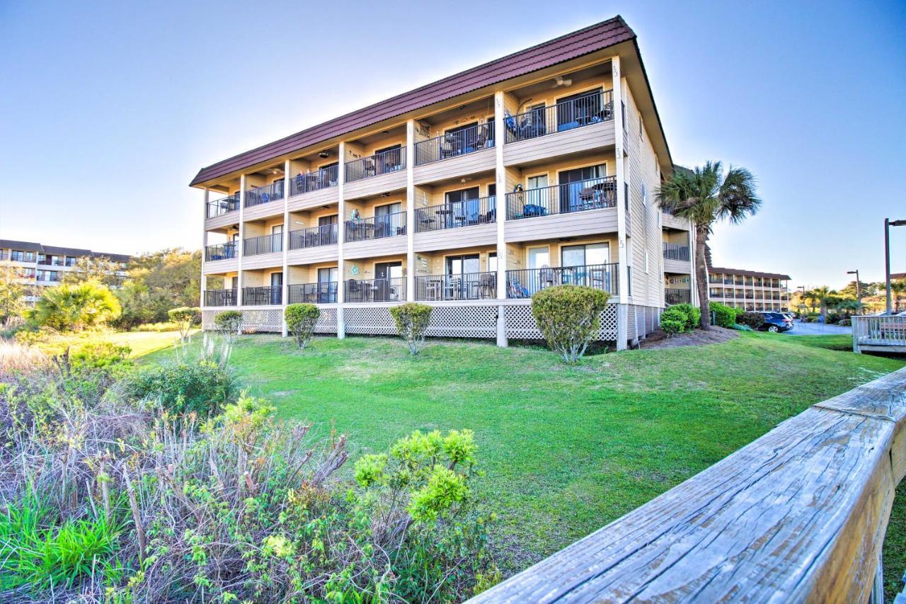 Oceanfront Condo With Beach View, Pool And Tennis! ヒルトンヘッドアイランド エクステリア 写真