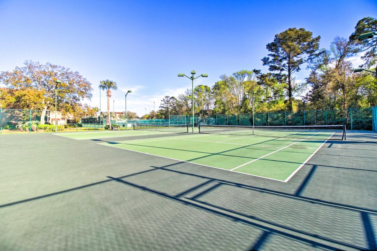 Oceanfront Condo With Beach View, Pool And Tennis! ヒルトンヘッドアイランド エクステリア 写真